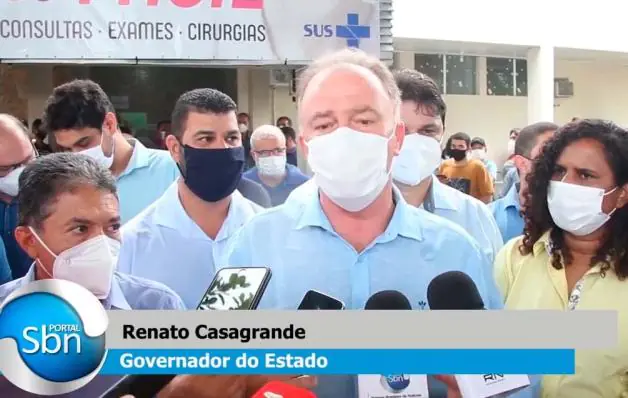 Governador Renato Casagrande visita Conceição da Barra para entrega de investimentos em saúde