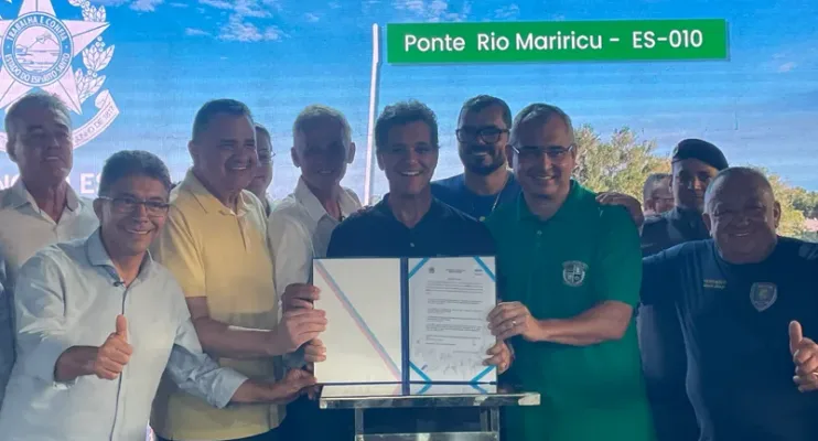 Governador Ricardo Ferraço  e prefeito Marcus Batista  realizam entregas e anúncios em São Mateus 