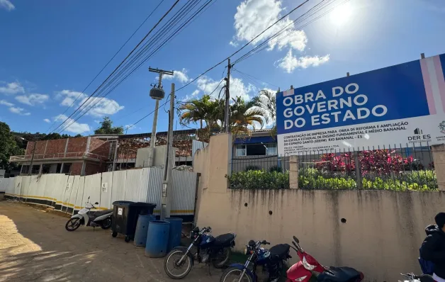 Governo do ES investe R$ 11 milhões  na reforma de escola em Rio Bananal