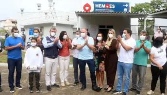 Governo do Espírito Santo  inaugura nova unidade do Hemoes Serra