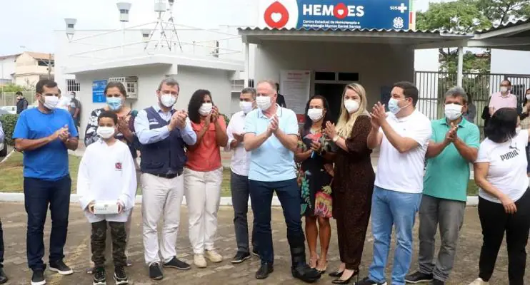 Governo do Espírito Santo  inaugura nova unidade do Hemoes Serra