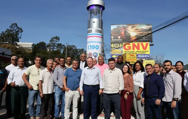 Governo do Estado inaugura novo Totem de Segurança em Cariacica