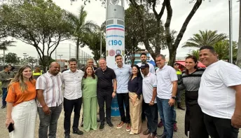 Governo do Estado inaugura Totem de Segurança em Novo Horizonte, na Serra