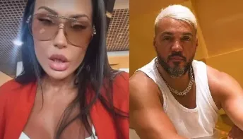Gracyanne bloqueia Belo na web e deixa casa que dividia com o cantor: 'Não volto'