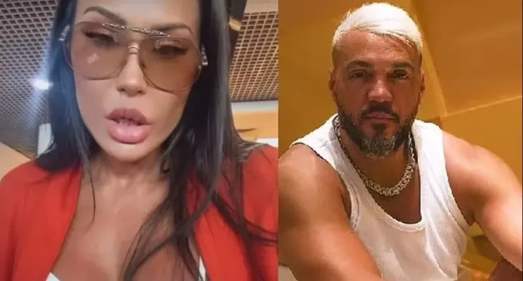Gracyanne bloqueia Belo na web e deixa casa que dividia com o cantor: 'Não volto'