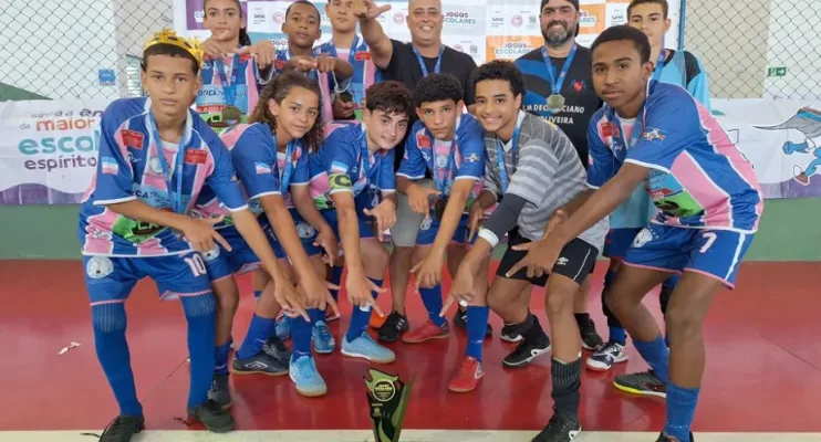 Guaçuí e São Mateus lideram finais regionais dos Jogos Escolares no ES