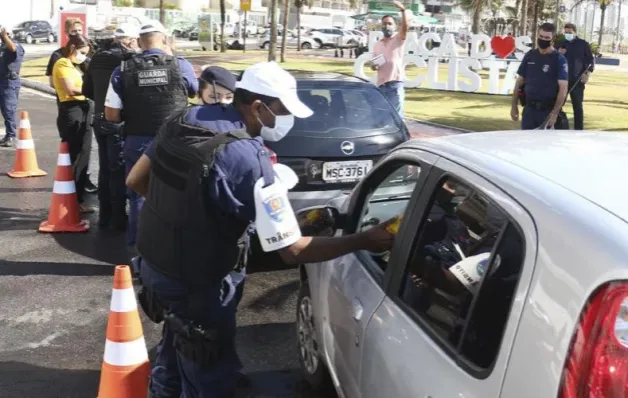 Guarda de Vila Velha promove conscientização sobre Semana Nacional do Trânsito