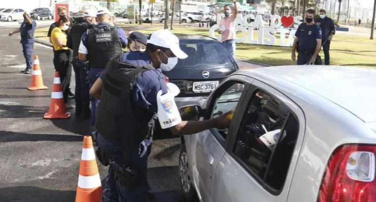 Guarda de Vila Velha promove conscientização sobre Semana Nacional do Trânsito