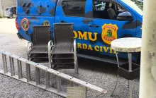 Guarda Municipal recupera parte de material furtado em casa do Centro de Linhares