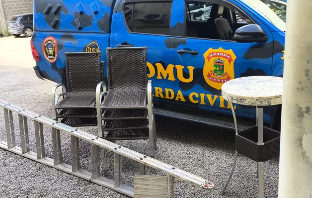 Guarda Municipal recupera parte de material furtado em casa do Centro de Linhares
