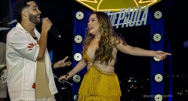 Gui de Paula brilha ao lado de artistas na gravação do álbum “Forró & Muito Mais”, no palco do Eco Bahia Hotel