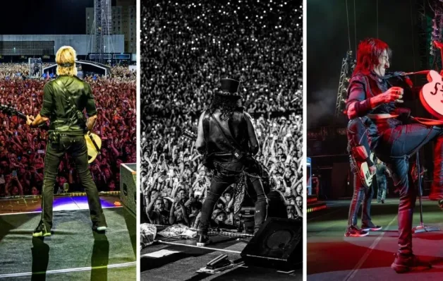 Guns N’ Roses leva multidão ao Kleber Andrade em Cariacica