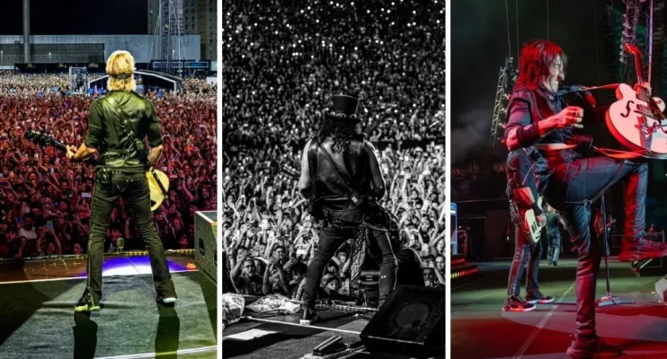 Guns N’ Roses leva multidão ao Kleber Andrade em Cariacica