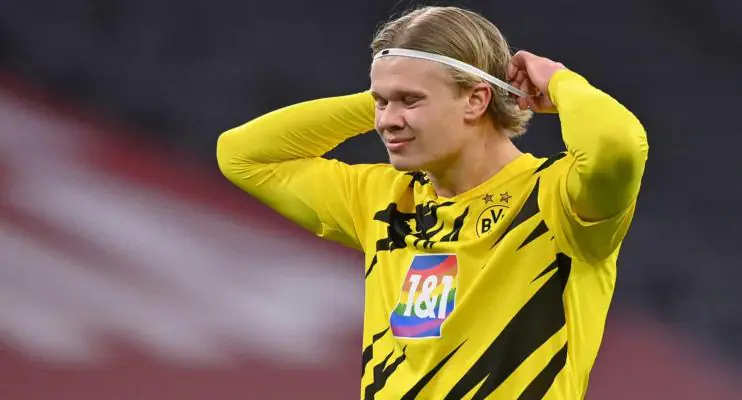Haaland desencanta, Borussia Dormund faz 5 gols em 15 minutos e humilha Wolfsburg