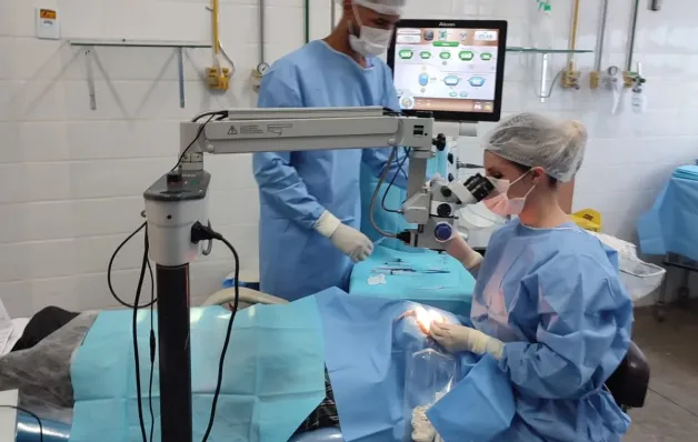 HGL realiza mutirão de cirurgias de catarata e atende mais de 500 pacientes até domingo