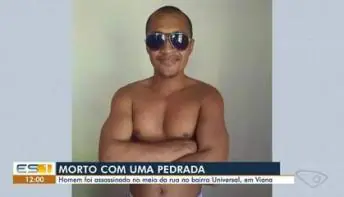 Homem de 37 anos  é morto com pedrada no peito em Viana