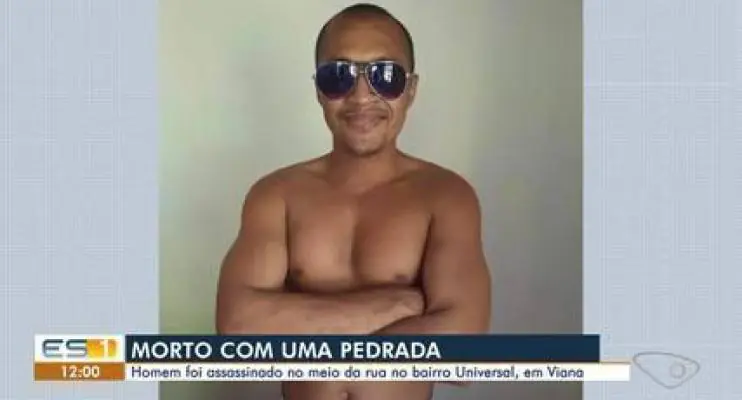 Homem de 37 anos  é morto com pedrada no peito em Viana