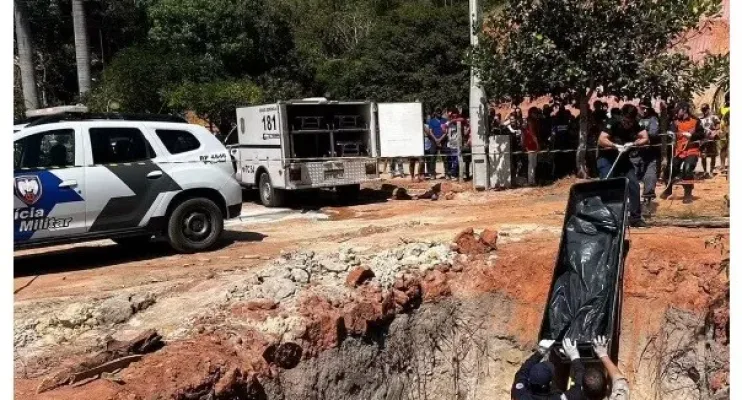 Homem desaparecido há três dias é encontrado morto dentro de buraco