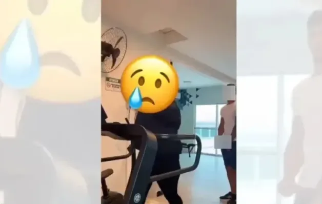 Homem é flagrado se masturbando atrás de mulher em academia na BA