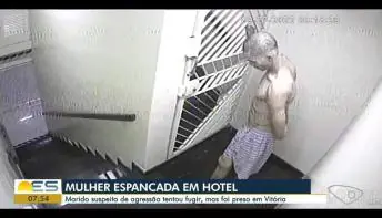  Homem é preso após espancar a esposa na frente do filho de 3 anos em hotel