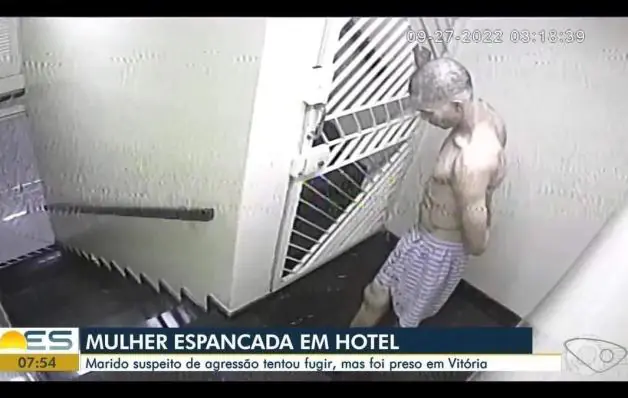  Homem é preso após espancar a esposa na frente do filho de 3 anos em hotel