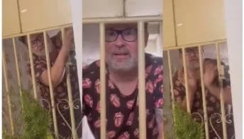 Homem filmado ao chamar vizinha de 'preta e macaca' é preso após 3 dias foragido
