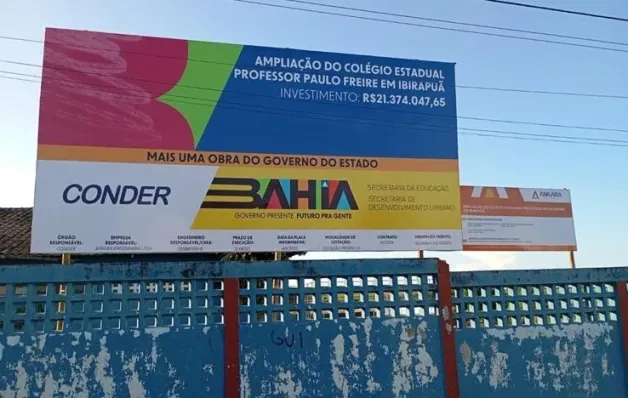 Ibirapuã anuncia requalificação do Colégio Paulo Freire com investimento de R$ 21 milhões