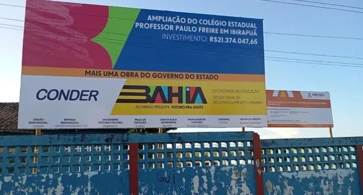 Ibirapuã anuncia requalificação do Colégio Paulo Freire com investimento de R$ 21 milhões