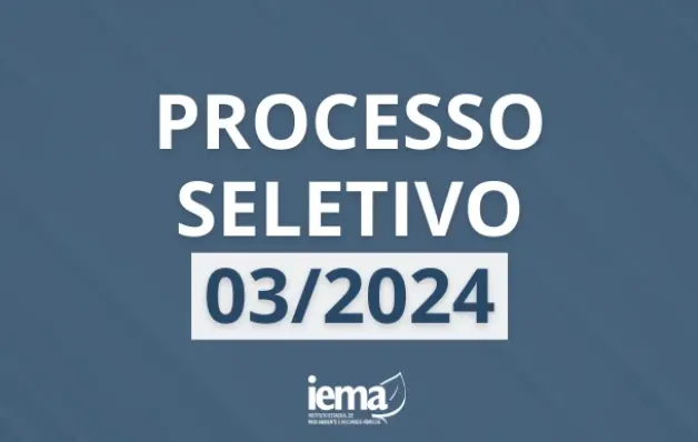 Iema publica edital para processo seletivo de nível superior