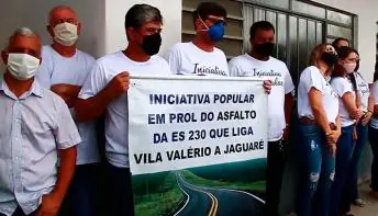 Inciativa popular ganha reforço e governador recebe abaixo assinado com mais de 6 mil assinaturas