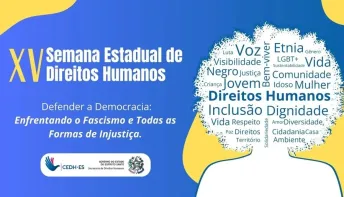 Inscrições abertas para a XV Semana Estadual de Direitos Humanos