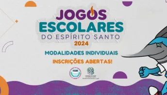 Inscrições abertas para modalidades individuais dos Jogos Escolares