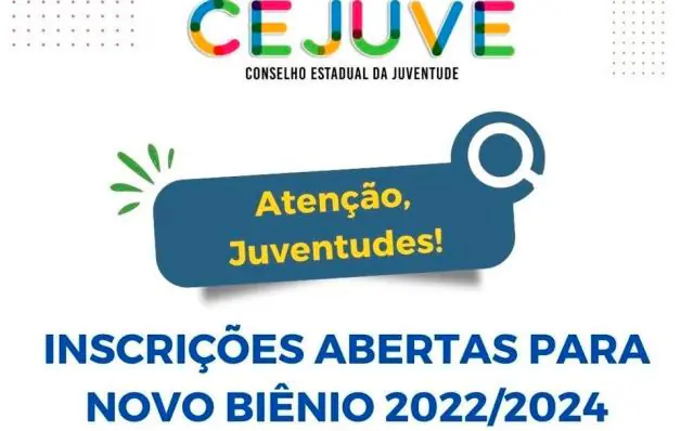 Inscrições abertas para novos conselheiros do Cejuve