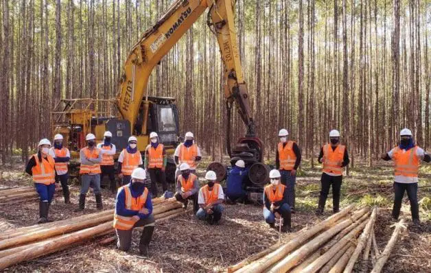 Inscrições para nova turma do curso de qualificação de operadores(as) de máquinas florestais vão até 30 de abril