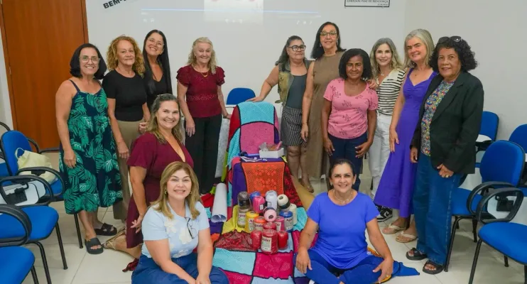 Instituto de Previdência de Linhares cria Crochê em Prosa para estimular criatividade de aposentados e pensionistas