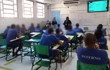 Internos do sistema prisional de São Mateus recebem palestra sobre o mundo corporativo