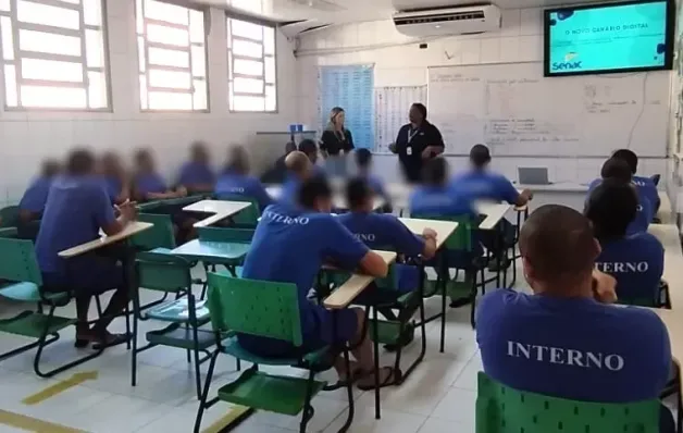 Internos do sistema prisional de São Mateus recebem palestra sobre o mundo corporativo