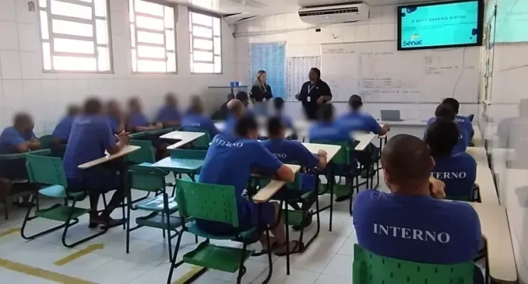 Internos do sistema prisional de São Mateus recebem palestra sobre o mundo corporativo
