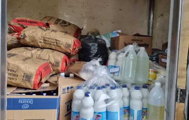 Ipem-ES doa materiais de limpeza e alimentos para obra social em Cachoeiro de Itapemirim
