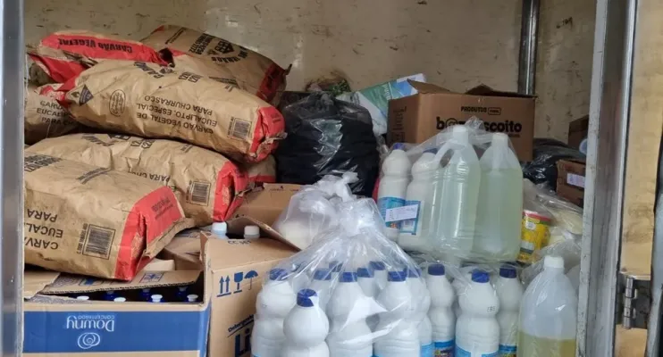 Ipem-ES doa materiais de limpeza e alimentos para obra social em Cachoeiro de Itapemirim