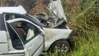 Irmãos do ES que morreram após batida de carros na BR-101, no Sul da BA, voltavam de velório do pai