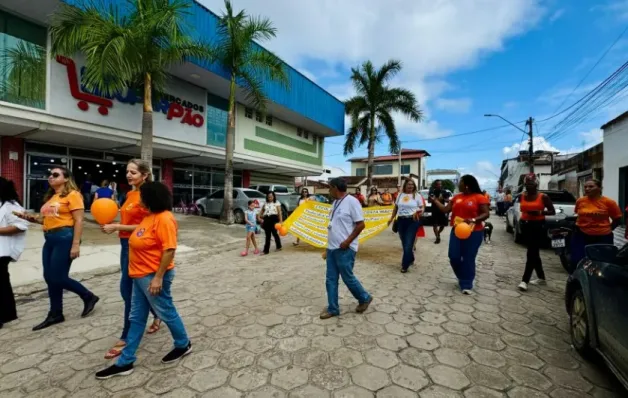 Itabatã recebe caminhada contra abuso sexual de crianças e adolescentes