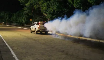 Itinerário do carro fumacê vai percorrer oito regiões de Linhares nesta semana