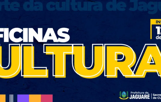 Jaguaré abre matrículas para oficinas culturais