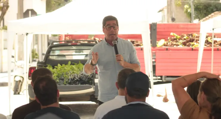 Jaguaré recebe mudas para fortalecer produção da agricultura familiar