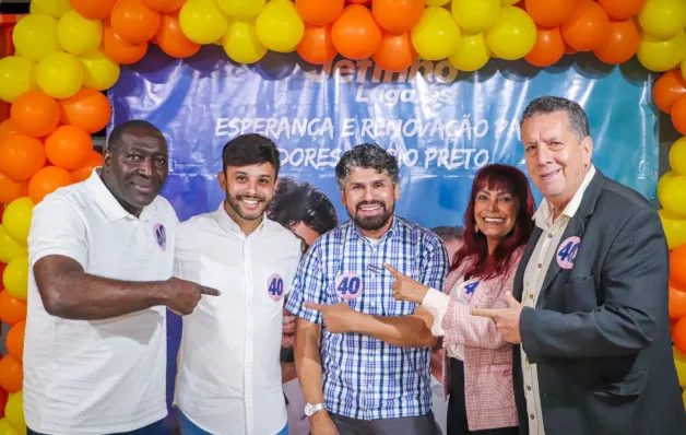  Jeferson Lagares faz  lançamento de sua Pré-candidatura a prefeito de Dores do Rio Preto