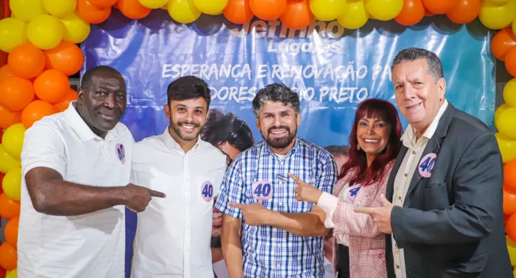  Jeferson Lagares faz  lançamento de sua Pré-candidatura a prefeito de Dores do Rio Preto