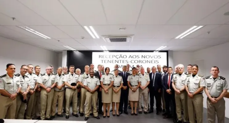 Jerônimo Rodrigues recepciona oficiais da PM promovidos a tenentes-coronéis