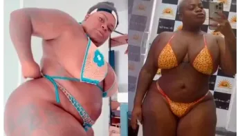 Jojo Todynho faz bronzeamento de fita e exibe cintura fina após perder mais de 40 kg