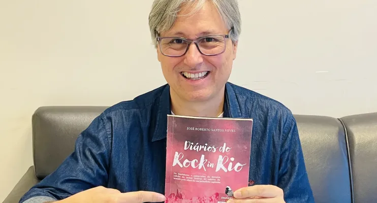 Jornalista capixaba lança livro com cobertura do Rock In Rio por um Mundo Melhor